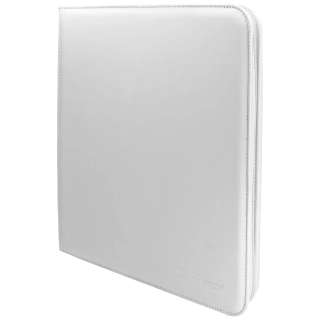 Ultra Pro Vivid 12 pocket binder-White