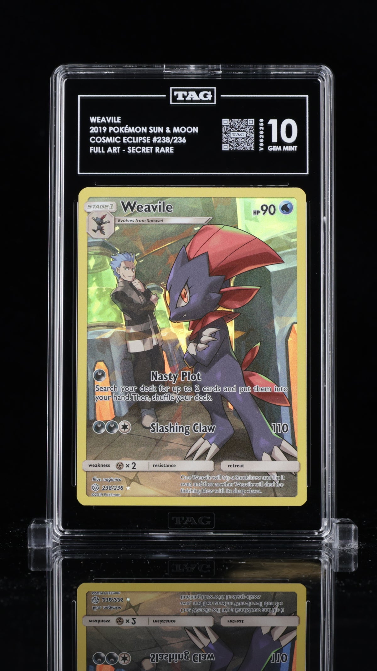 #238 Weavile - Cosmic Eclipse - TAG 10
