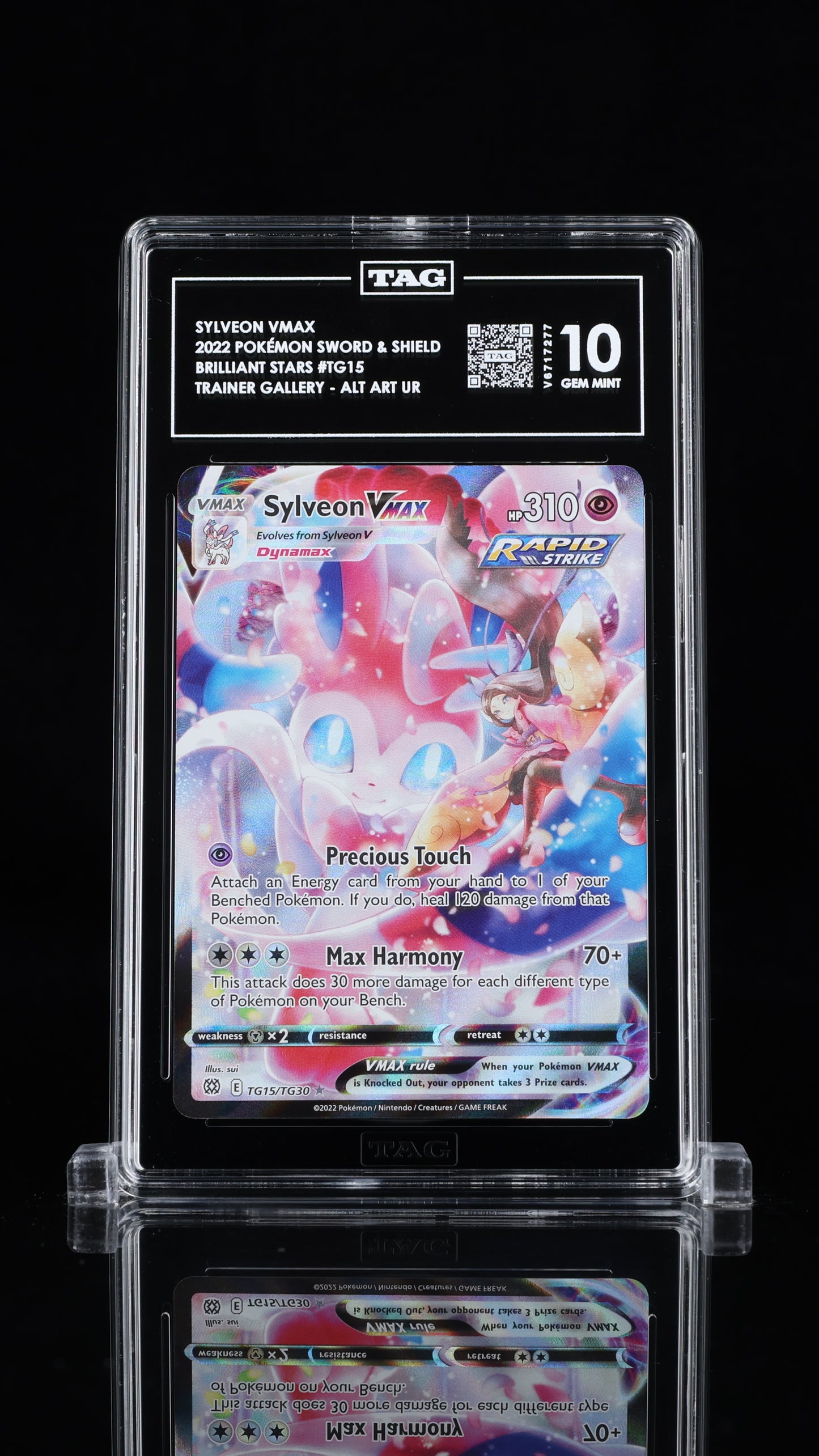 Sylveon VMax - #TG15 Brilliant Stars - TAG 10