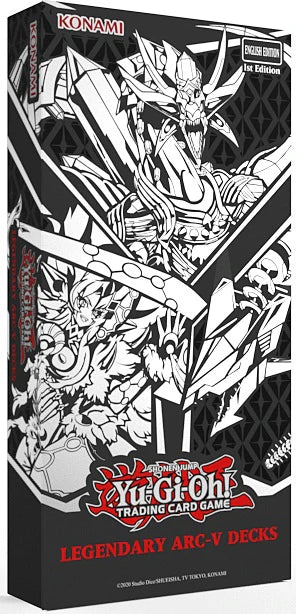 Yu-Gi-Oh Legendary ARC-V Decks* Releases Aug 7/26.*