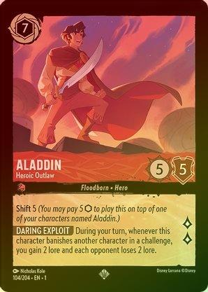 #104- The First Chapter-Aladdin: Heroic Outlaw(Foil)