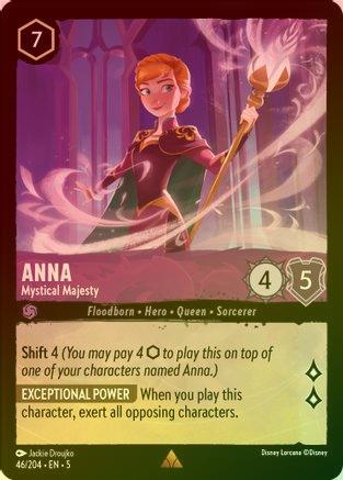 #46 Shimmering Skies- Anna (Mystical Majesty)(Foil)