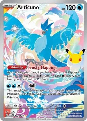#132 30th Celebration- Articuno