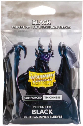 Dragon Shield Sleeves Perfect Fit Thick Inner Clear 100 count