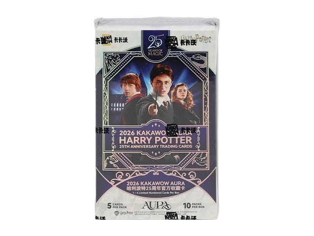 Kakakow 2026 Harry Potter 25th Anniversary Trading Card Blaster