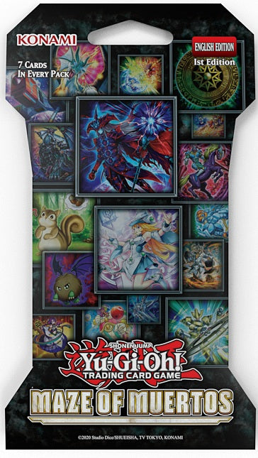 Yu-Gi-Oh Maze of Muertos Sleeved Booster Pack