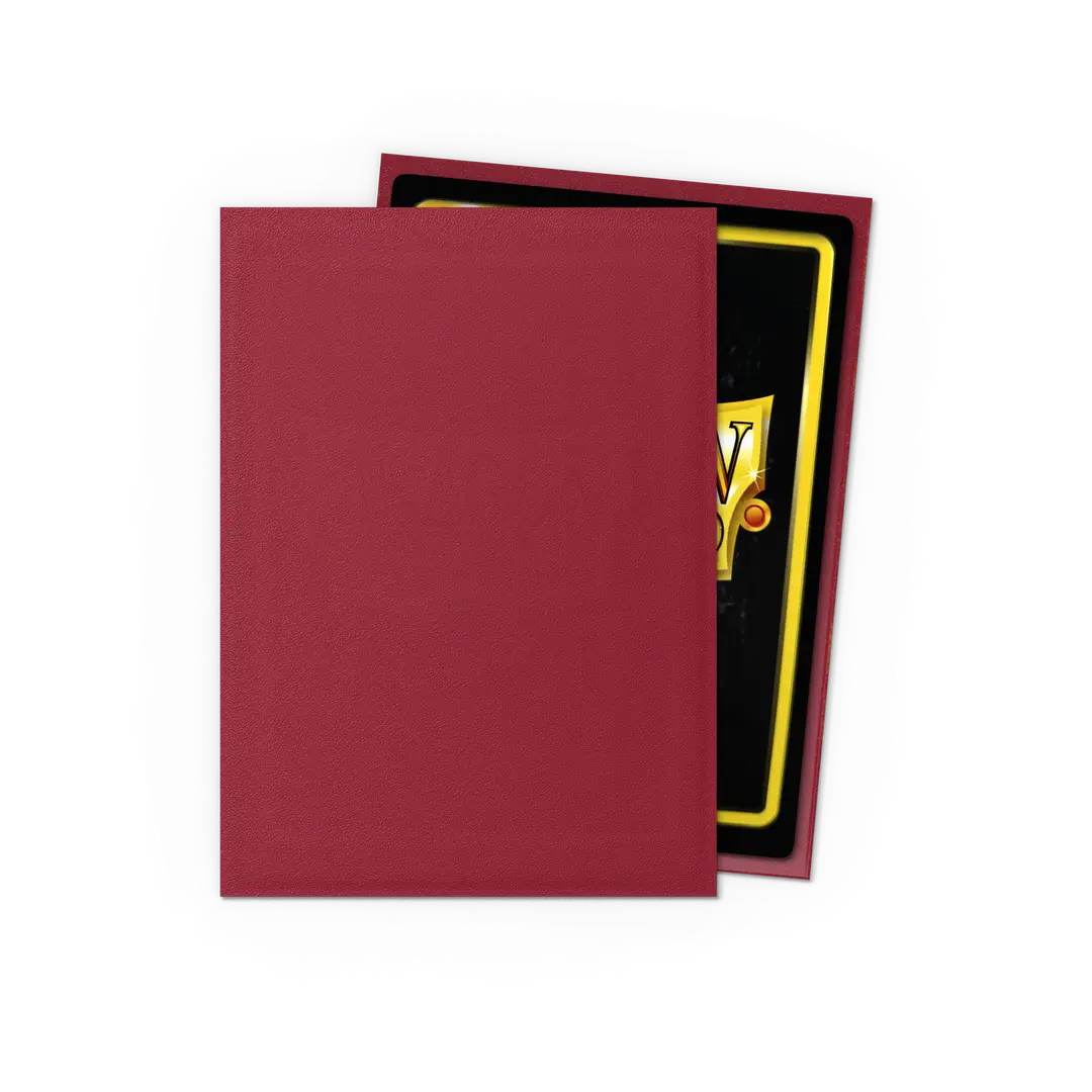 Dragon Shield Matte Blood Red Simurag Sleeves- 100 count