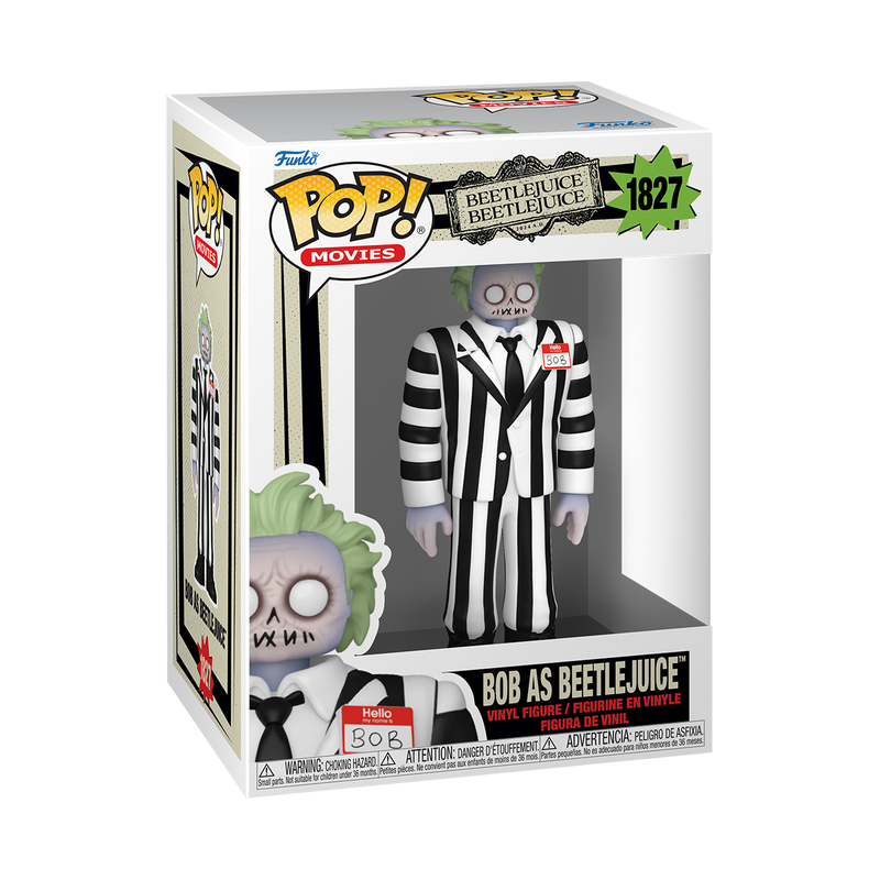 #1827 Bob as Beetlejuice Funko Pop