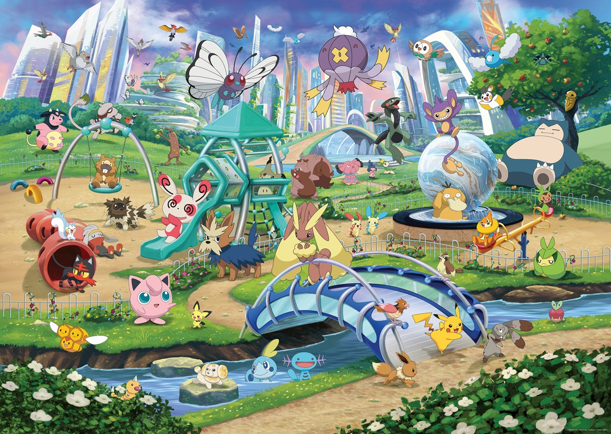 Pokemon Breakout #1 Eevee /Park 1000 Piece Puzzle