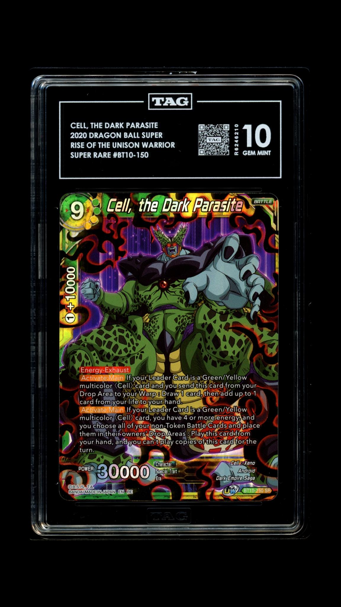 Cell The Dark Parasite- Rise of the Unison Warrior #BT10-150- TAG 10