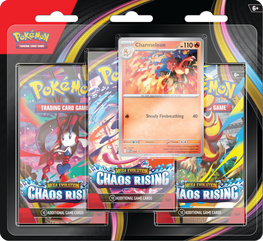 Chaos Rising 3- Pack Blister
