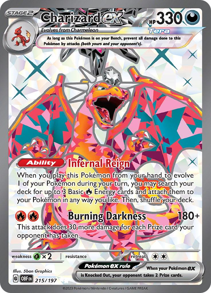 #215 Obsidian Flames- Charizard Ex
