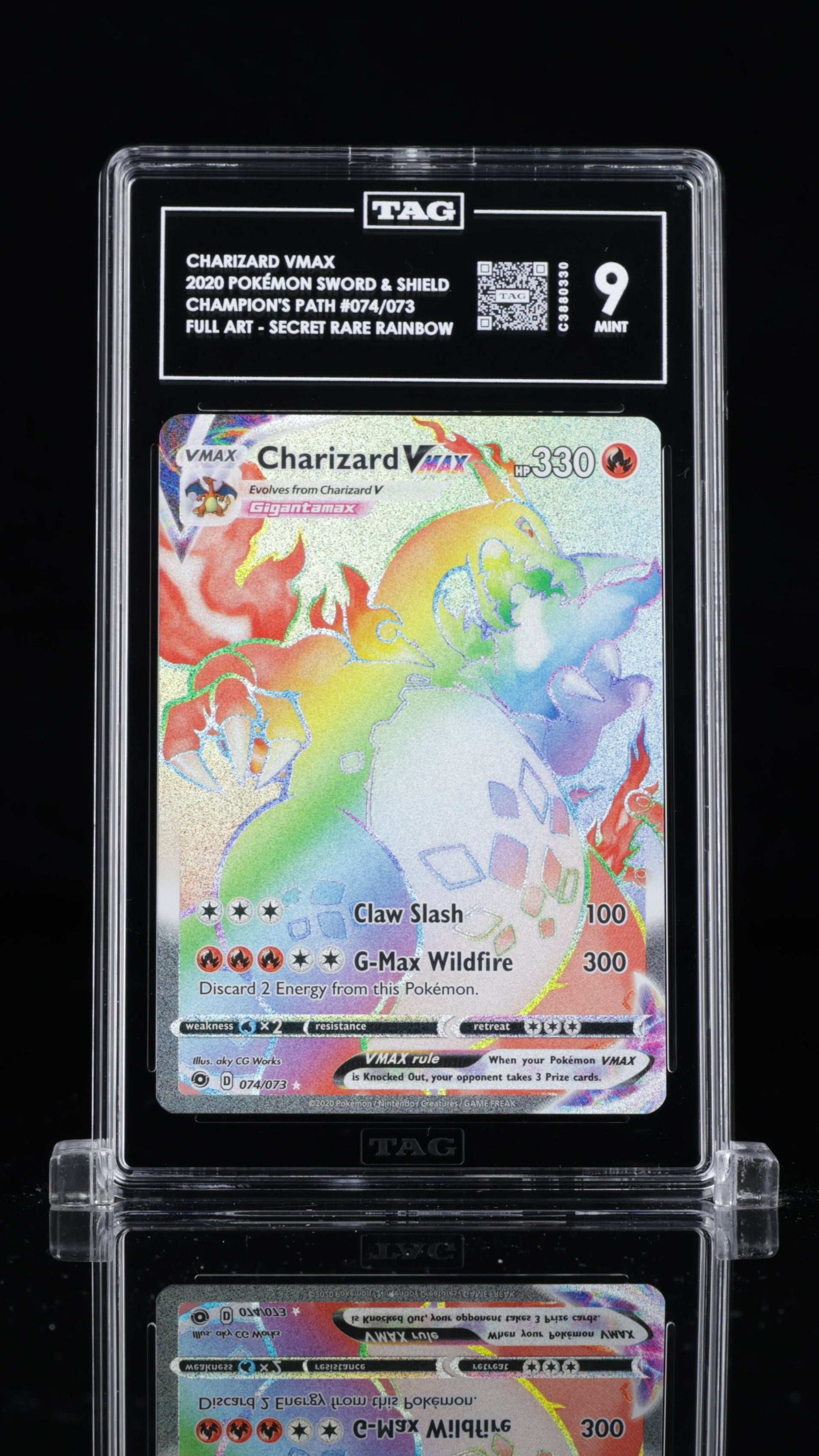 Charizard- #74 Champions Path- TAG 9