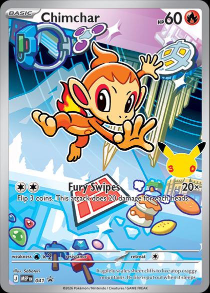 #41 Mega Evolution Promos- Chimchar