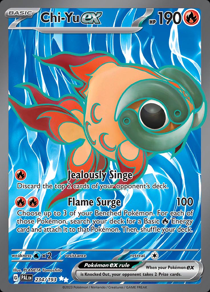 #234 Paldea Evolved- Chi-Yu EX