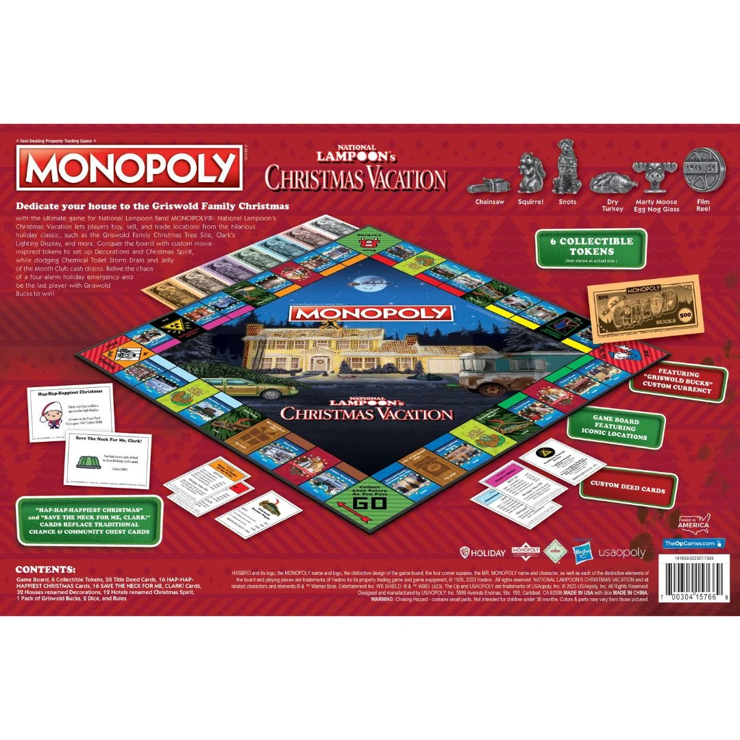 Monoply National Lampoon's Christmas Vacation