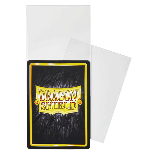 Dragon Shield Sleeves Perfect Fit Thick Inner Clear 100 count