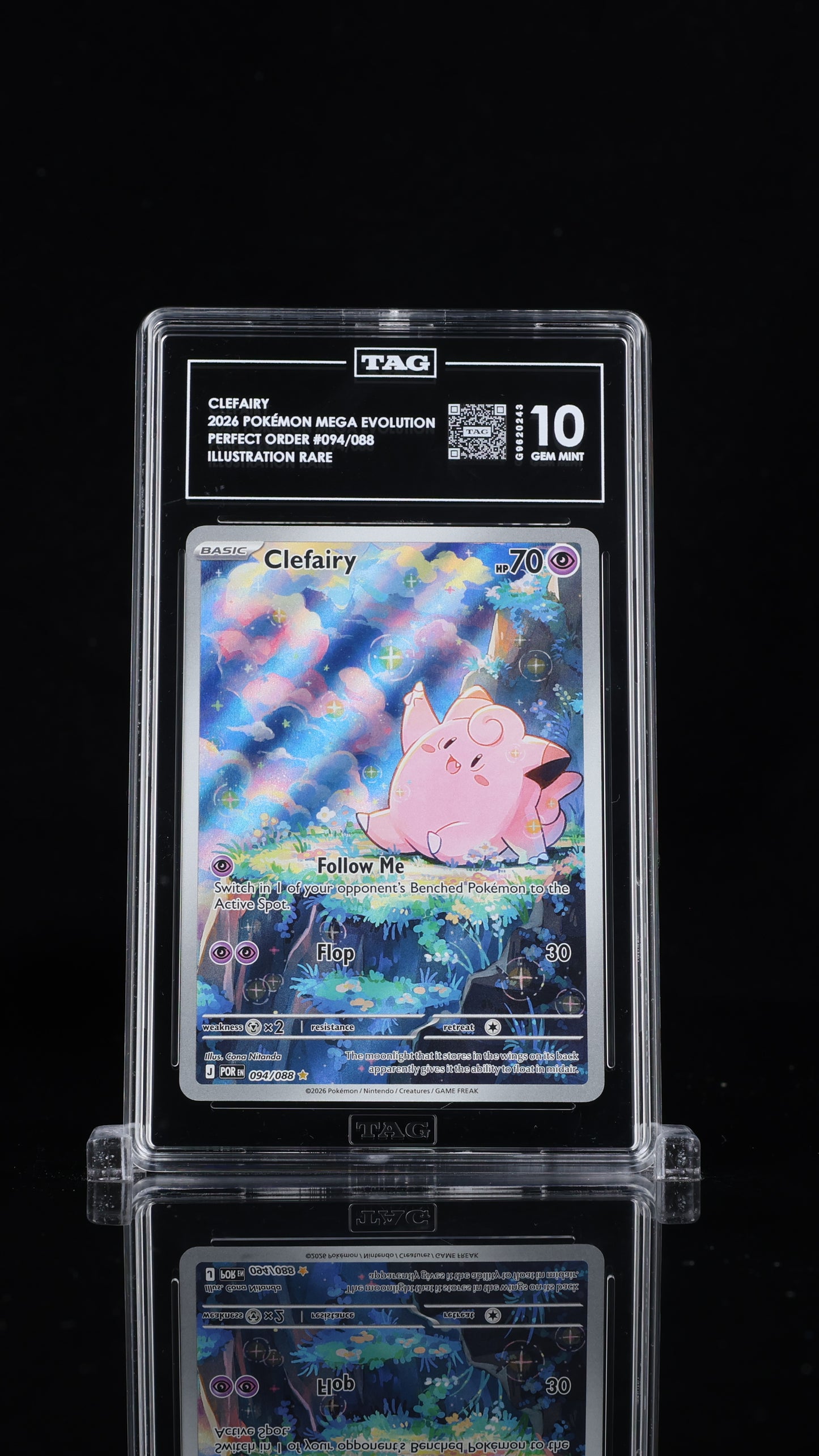 Clefairy- #94 Perfect Order- TAG 10