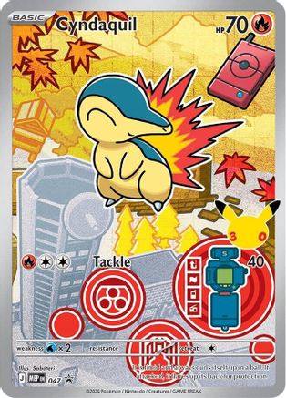 #47 Mega Evolutions Promo- Cyndaquil