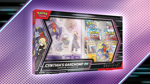 Cynthia's Garchomp EX Premium Collection Box