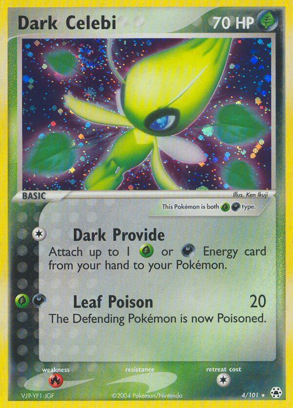 #4 Ex Hidden Legends- Dark Celebi (LP)