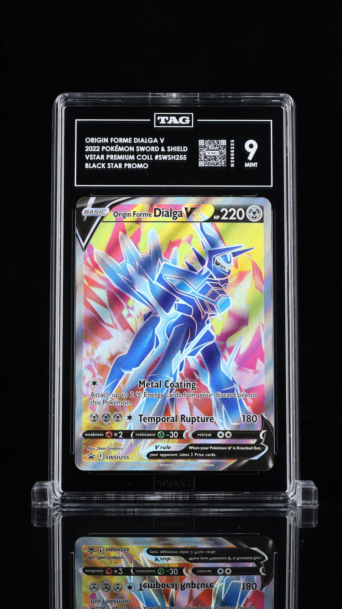 Origin Forme Dialga V- #SWSH255 Promo- TAG 9