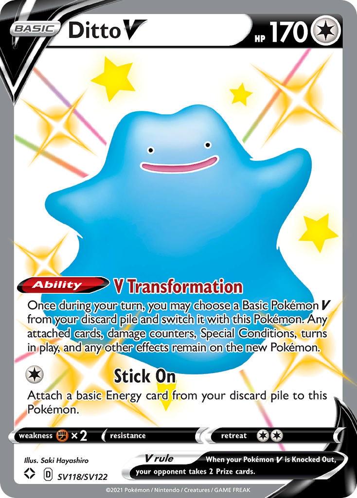 #SV118 Shining Fates- Ditto V