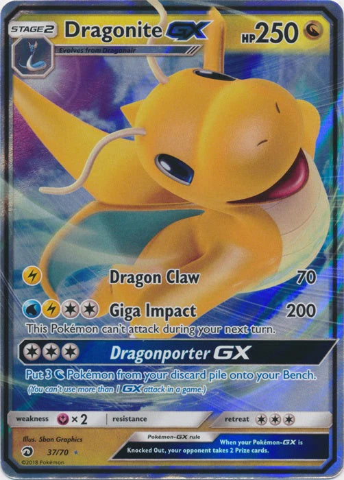 #37 Dragon Majesty- Dragonite GX(MP)