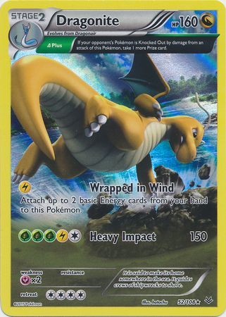 #52 Roaring Skies- Dragonite (HP)