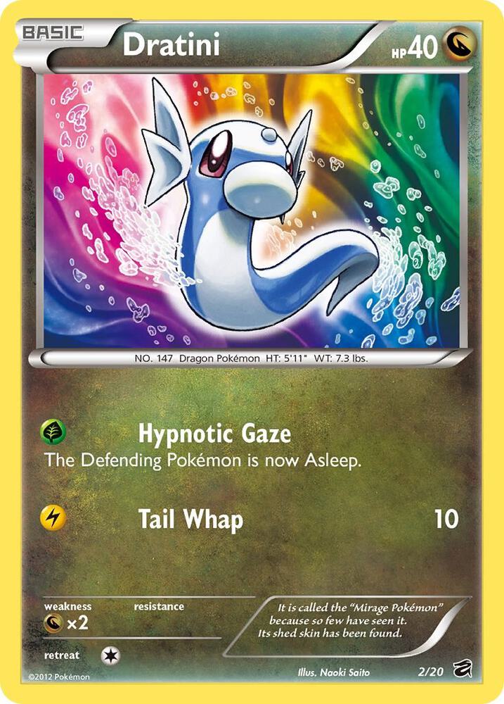 #2 Dragon Vault- Dratini(LP)(Holo)