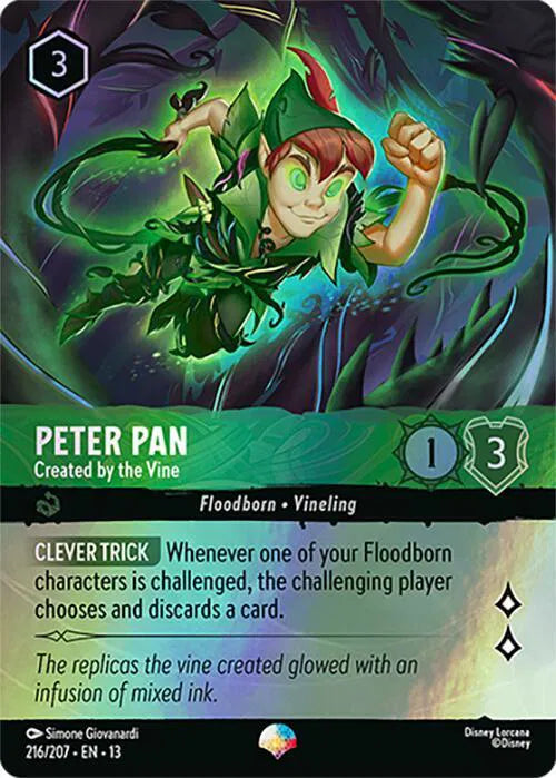 #216 Attack of the Vine- Peter Pan: Created by the Vine(Epic)