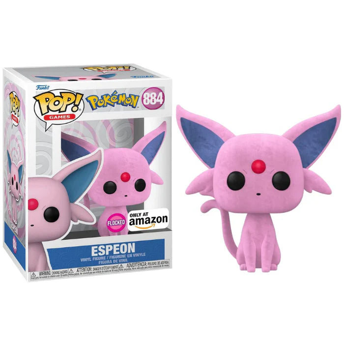 #884 Espeon Flocked Funko Pop