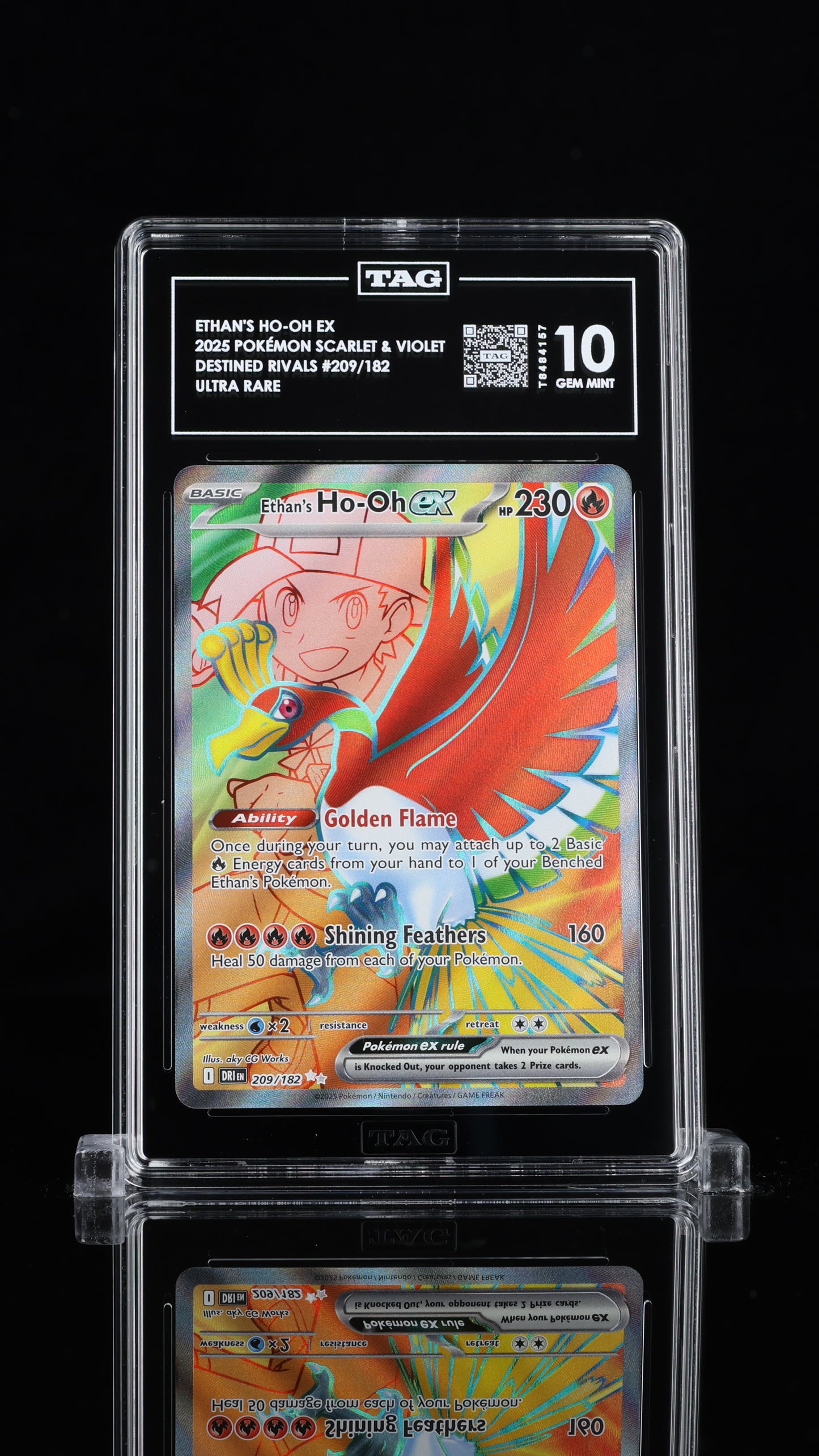 Ethan's Ho-Oh- #209 Destined Rivals- TAG 10