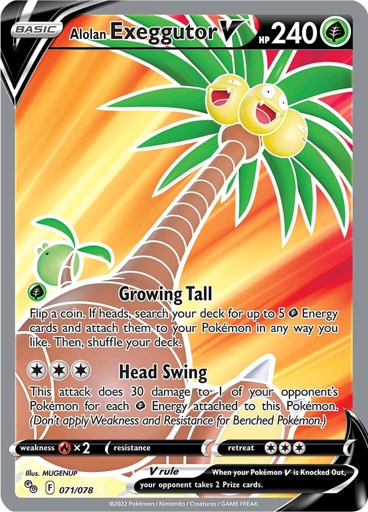 #71 Pokemon Go- Alolan Exeggutor V