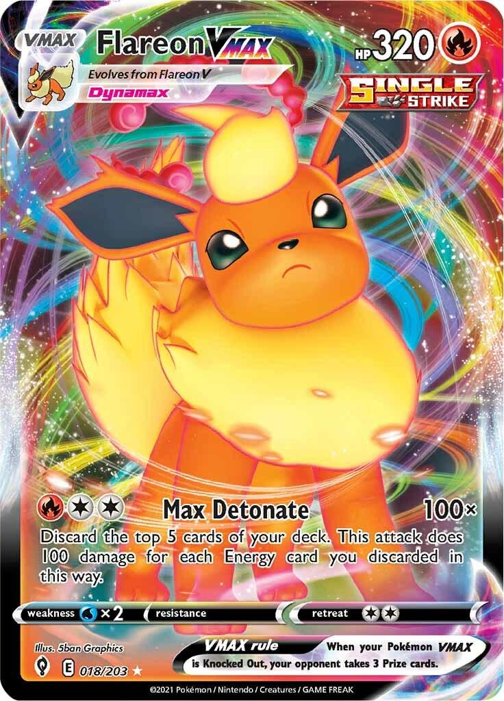 #18 Evolving Skies- Flareon Vmax