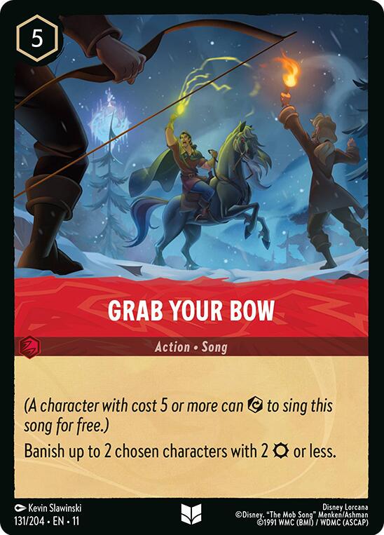 #131 Winterspell- Grab your Bow(Foil)