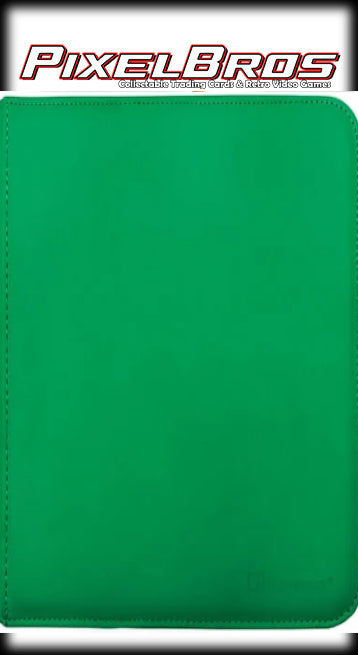 Ultra Pro Vivid 12 pocket binder- Green