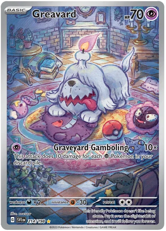 #214 Scarlet & Violet Base- Greavard (LP)