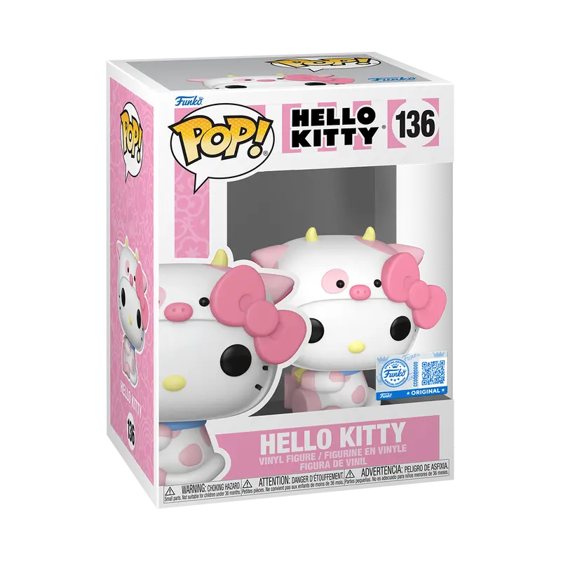136 Hello Kitty Cow Cosplay Funko