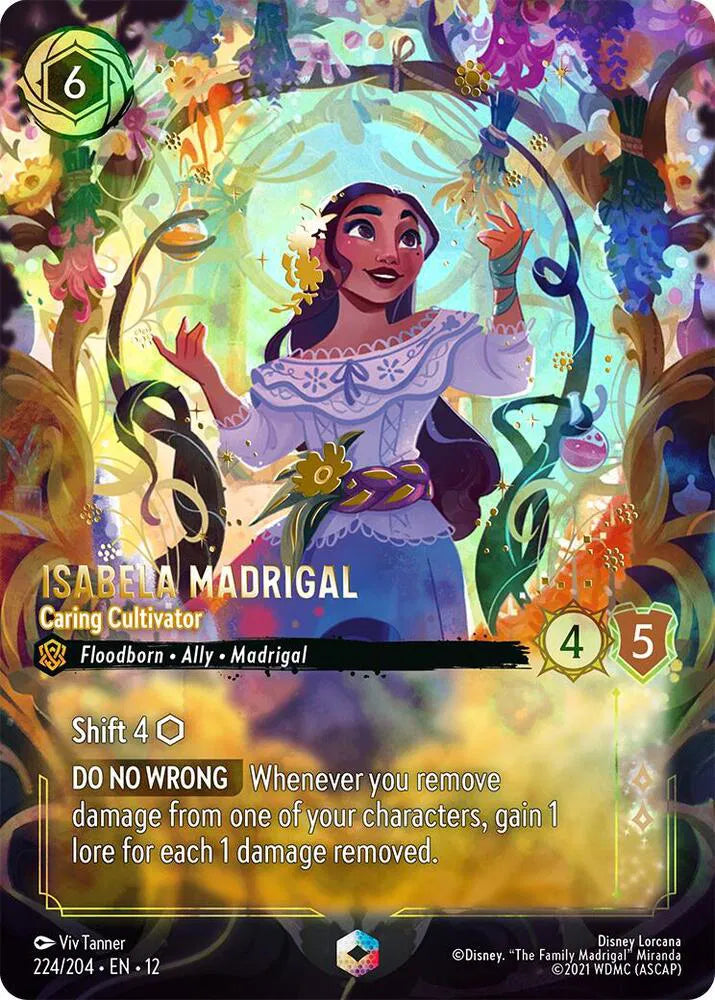 #224 Wilds Unknown- Isabela Madrigal: Caring Cultivator (Enchanted)