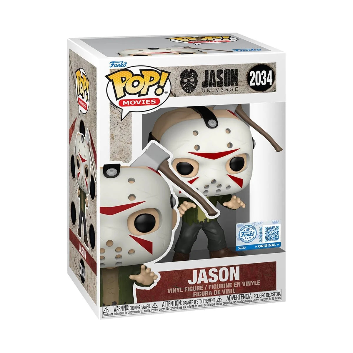 #2034 Horror Funko Jason Universe Jason w/ axe