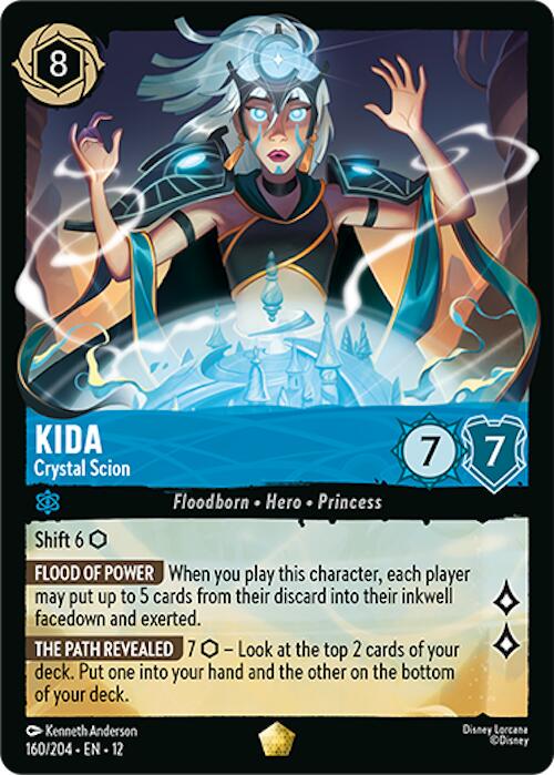 #160 Wilds Unknown- Kida Cyrstal Scion(Non- Holo) (Legendary)