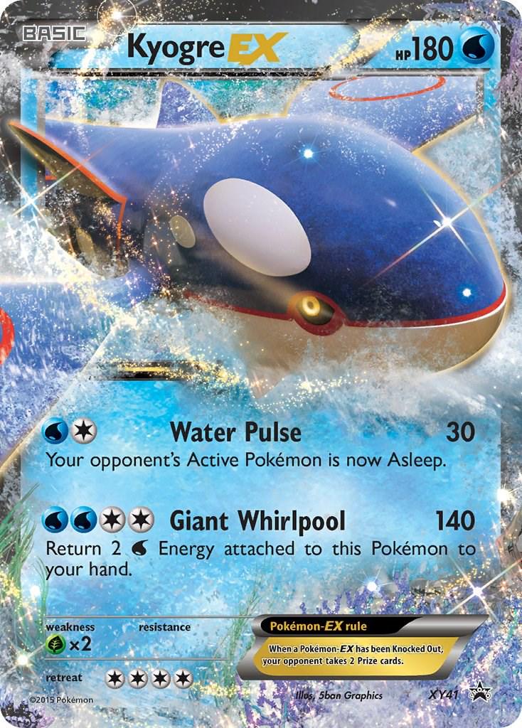 #XY41 XY Promos-Kyogre EX (LP)