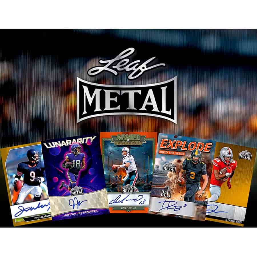 2026 Leaf Metal Football Jumbo