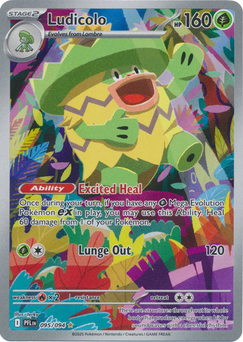 #95 Phantasmal Flames- Ludicolo