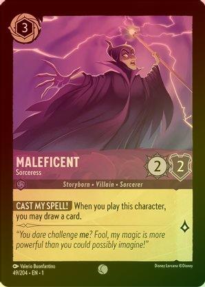 #49- The First Chapter- Maleficent Sorceress (Foil)