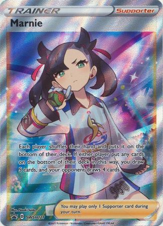 #SWSH121 Sword & Shield Promos- Marnie