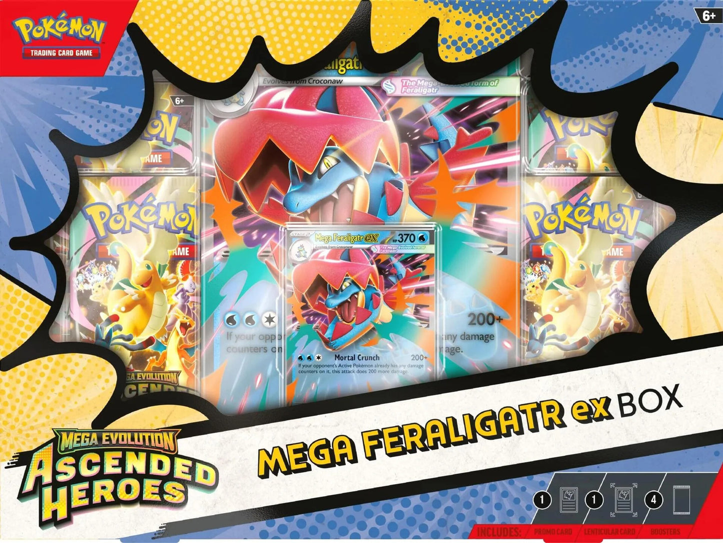 Ascended Heroes Mega Meganium/ Feraligtr/ Emboar Ex Box