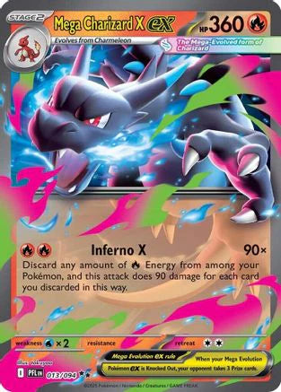 #13 Phantasmal Flames- Mega Charizard X EX