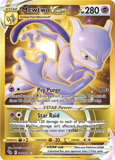 #86 Pokemon Go- Mewtwo Vstar